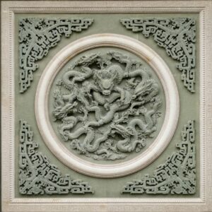 dekorativní panel s drakem